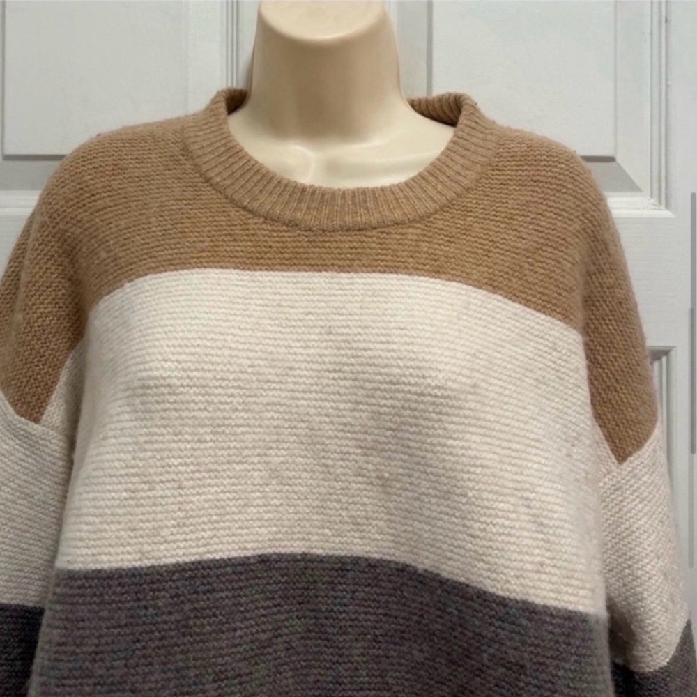 Madewell Andria Pullover Striped Sweater Back to School - Preppy-Small-EUC - Picture 5 of 13